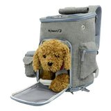 Mr. Peanut's Vancouver Series Backpack Pet Carrier for Smaller Cats and Dogs