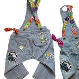 Flower Power Overalls