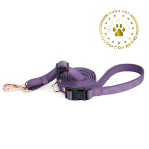 Hands-free Adjustable Dog Leash - Purple