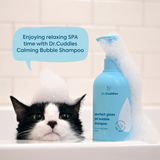 Pawfect Gloss™ bubble pet shampoo