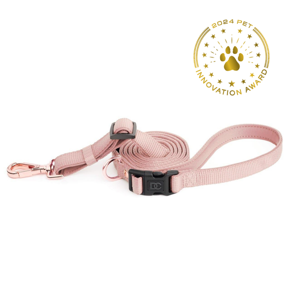 Hands-free Adjustable Dog Leash - Blush