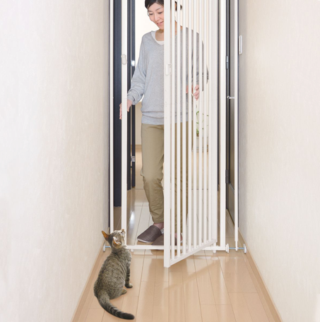 Cat Safety Gate - White