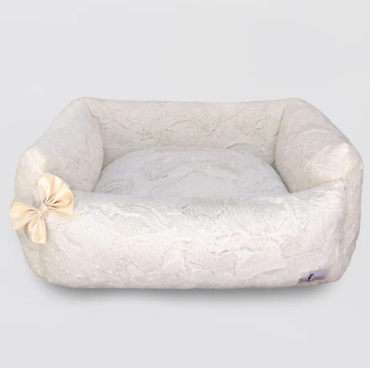 Dolce Vita Dog Bed - Ivory