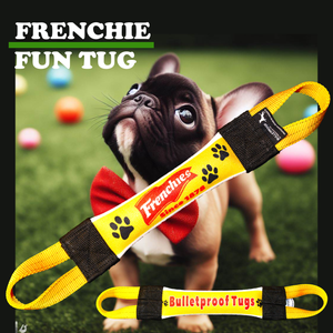 Frenchie Dog Fire Hose Training Mini Tug (French Bulldog)