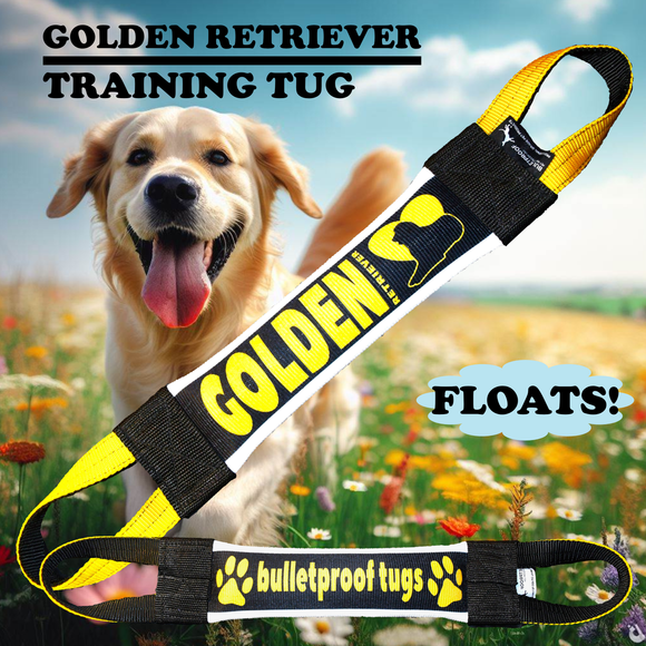 Golden Retriever Fire Hose Training Tug