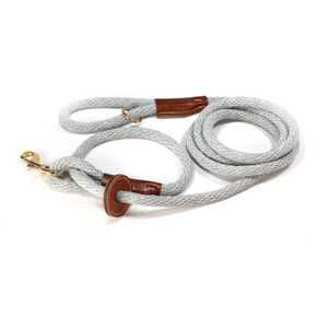 Cotton Rope Combination Harness / Leash in Nautical Blue – Easy as 1-2-3!