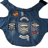 Wide Biker Vest