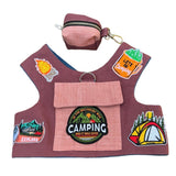 Camp Harness in Berry