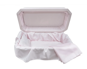 Platinum Pet Casket, Pink