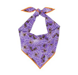 Halloween Bandana - Purple Spiders