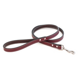 Dover Court Leash ~ Burgundy