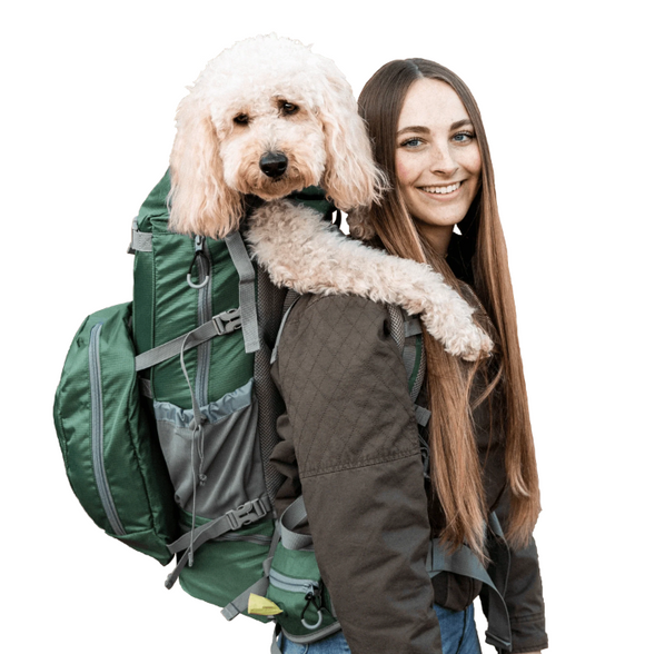 Kolossus | Big Dog Carrier & Backpacking Pack - Myrtle Green