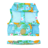 Cool Mesh Dog Harness Under the Sea Collection - Pineapple Luau