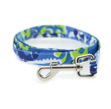 Cool Mesh Dog Harness Under the Sea Collection - Ocean Blue and Palms