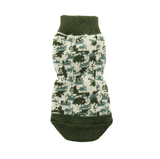 Non-Skid Dog Socks - Green Camo