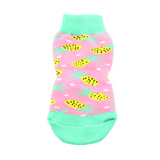 Non-Skid Dog Socks - Pink Pineapple