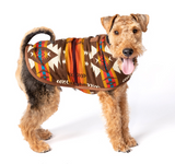 Brown Southwest Dog Blanket Coat