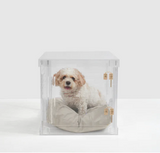 Clear Dog Crate to Gate | Small