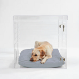 Clear Dog Crate to Gate | Large