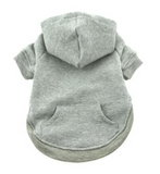  Dog Hoodie - Gray