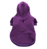 100% Flex-Fit Dog Hoodie - Purple