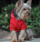  Flex-Fit Dog Hoodie - Red