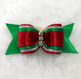 Christmas Dog Bow