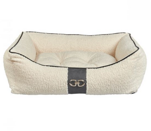 Signature Scoop Dog Bed - Ivory Sheepskin