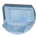 Steel Pet Casket - Light Blue