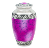 Brass Pet Urn - White