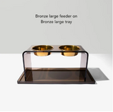 Bronze Overflow Feeder Tray | Options