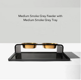 Smoke Grey Overflow Feeder Tray | Options