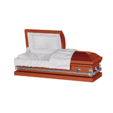 Steel Pet Casket - Orange