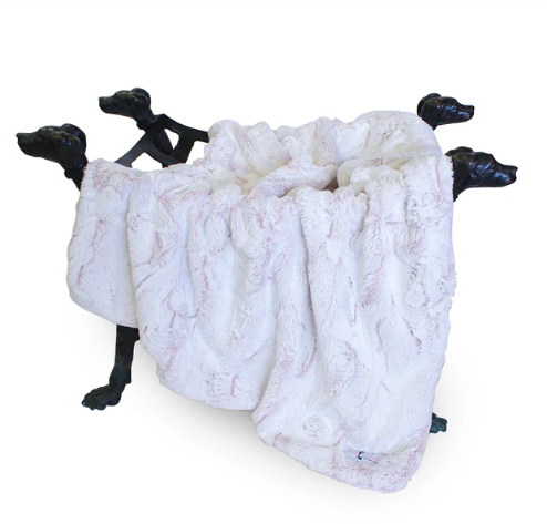 Whisper Dog Blanket - Baby Pink