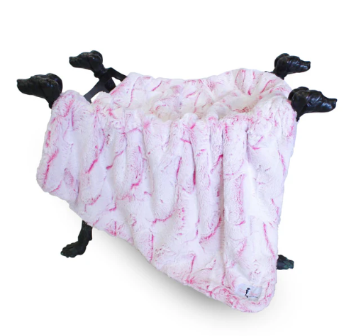 Whisper Dog Blanket - Fuchsia