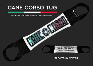 CANE CORSO FIRE HOSE TRAINING TUG - Bulletproof Pet Products Inc