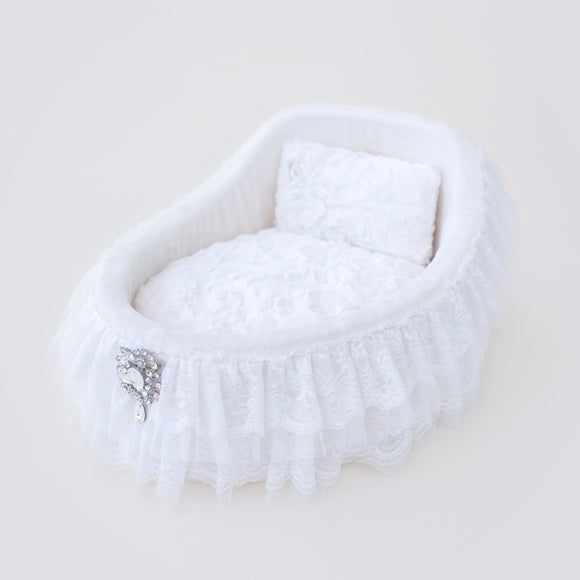 Crib Dog Bed - Snow White