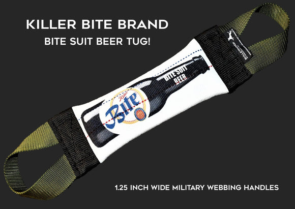 KILLER BITE SUIT BEER FIRE HOSE TRAINING TUG - Bulletproof Pet Products Inc