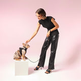 Luxe No-Pull Step-In Dog Harness - Black