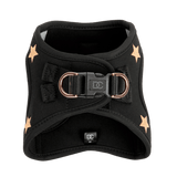 Luxe No Pull Step-In Dog Harness - Embroidered Rockstar