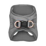 Luxe No Pull Step-In Dog Harness - Steel