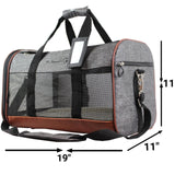 Mr. Peanut's Rhodium Series Standard Size Soft Sided Pet Carrier