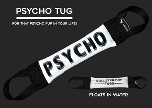 PSYCHO (OPTICAL ILLUSION) FIRE HOSE TUG - Bulletproof Pet Products Inc