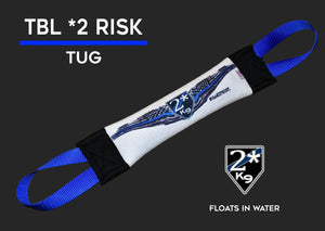 THIN BLUE LINE FLAG FIRE HOSE TUG - Bulletproof Pet Products Inc