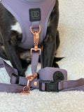 Luxe No Pull Step-In Dog Harness - Purple