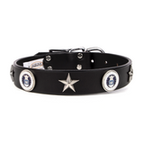 Service Emblem Dog Collar - Le Pet Luxe