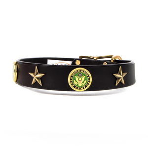 Service Emblem Dog Collar - Le Pet Luxe