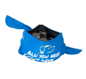 Bandana Bowl ~ Blue - Le Pet Luxe