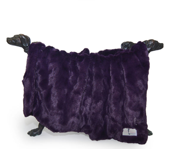 Bella Dog Blanket ~ Royal - Le Pet Luxe