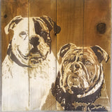 Signed in Wood ~ Daisy & Teddy